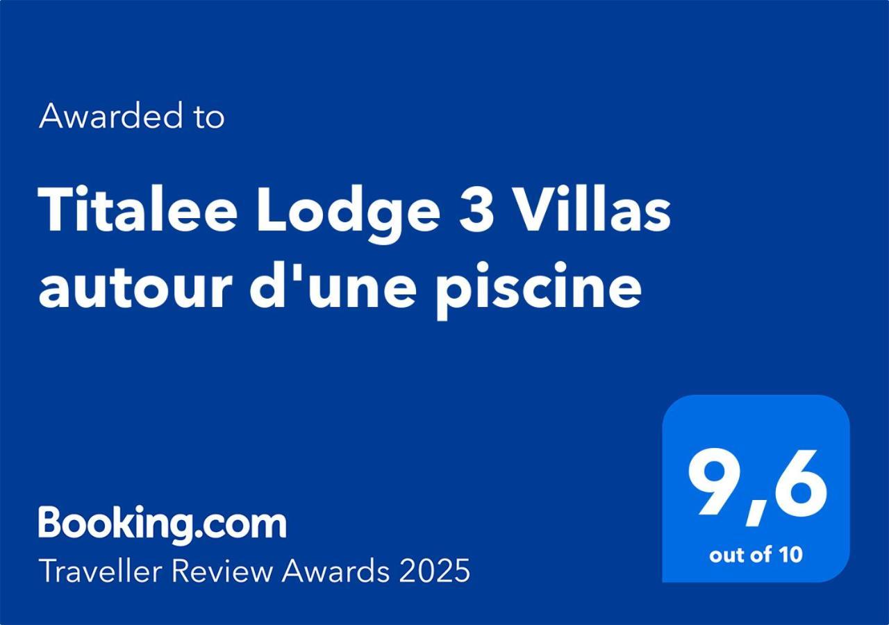 Titalee Lodge 3 Villas Autour D'Une Piscine Saint-Francois  Zewnętrze zdjęcie